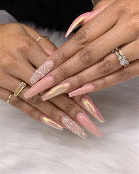 coffin shaped nails medium length|neutral coffin nails.